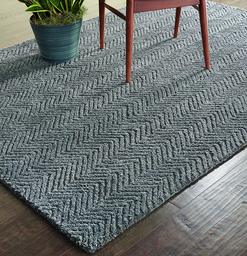 Amazon Brand – Rivet Contemporary Chevron Rug, 13' x 9' 6