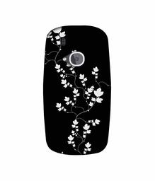 Amazon Brand - Solimo Designer Color Flowers 3D Printed Hard Back Case Mobile Cover for Nokia 3310