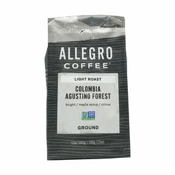 Allegro Coffee, Coffee Colombia Agustino Forest Ground, 12 Ounce