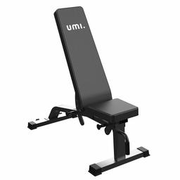 Umi. Essentials Verstelbare Gewicht Bench,1000 LBS Utility GewichtDikke Padding 90 Graden Dubbele Incline/Decline Workout Bench Voor Dumbbell Oefening en Lichaamsgewicht Workouts