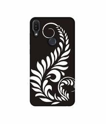 Amazon Brand - Solimo Designer Simple White Rangoli 3D Printed Hard Back Case Mobile Cover for Asus Zenfone Max Pro M1 ZB601KL