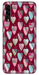 Amazon Brand - Solimo Designer Heart Pattern Design 3D Printed Hard Back Case Mobile Cover for Samsung Galaxy A50s