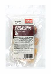 Amazon Kitchen, Cocoa Cashews & Banana Chips, 1.4 oz