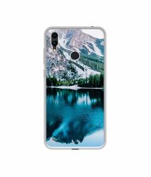 Amazon Brand - Solimo Designer Lake Mountain UV Printed Soft Back Case Mobile Cover for Huawei Honor 8C