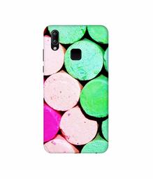 Amazon Brand - Solimo Designer Wax Color 3D Printed Hard Back Case Mobile Cover for Vivo Y95