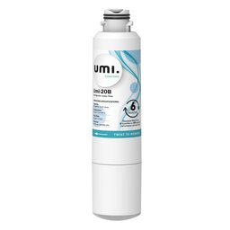 Umi. Essentials DA29-00020B Replacement Refrigerator Water Filter, Compatible with Samsung DA29-00020B, DA29-00020A, HAF-CIN/EXP, 46-9101 Water Filter