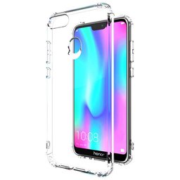 Amazon Brand - Solimo Mobile Cover (Soft & Flexible Back case) for Honor 9N (Transparent)