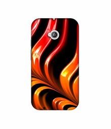 Amazon Brand - Solimo Designer Malte Chocolate 3D Printed Hard Back Case Mobile Cover for Motorola Moto E 2nd Generation