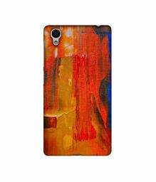 Amazon Brand - Solimo Designer Orange Canvas 3D Printed Hard Back Case Mobile Cover for Vivo Y51L