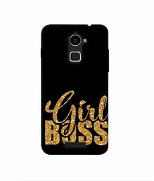 Amazon Brand - Solimo Designer Sparkle Girl Boss 3D Printed Hard Back Case Mobile Cover for Coolpad Note 3 Lite