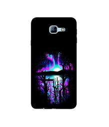 Amazon Brand - Solimo Designer Dark Scenery 3D Printed Hard Back Case Mobile Cover for Samsung Galaxy A8 (2016)