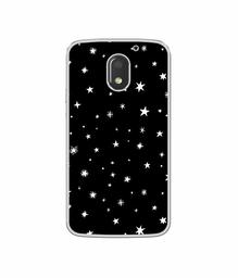 Amazon Brand - Solimo Designer Sperking Stars UV Printed Soft Back Case Mobile Cover for Motorola Moto E3 Power