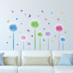 Amazon Brand - Solimo Wall Sticker for Living Room (Make a Wish, Ideal Size on Wall: 142 x 95 cm)