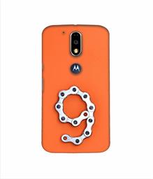 Amazon Brand - Solimo Designer Number Nine 3D Printed Hard Back Case Mobile Cover for Motorola Moto G4 Plus (with Logo Cut)