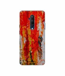 Amazon Brand - Solimo Designer Orange Color Spread 3D Printed Hard Back Case Mobile Cover for OnePlus 7T Pro