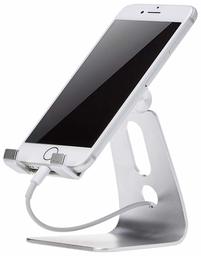 AmazonBasics Cell Phone Stand for iPhone and Android , silver