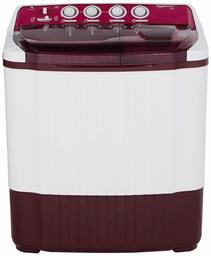 AmazonBasics 7.5 kg Semi-Automatic Top Load Washing machine (Burgundy)