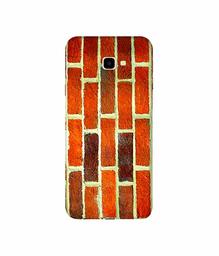 Amazon Brand - Solimo Designer Brick Texture 3D Printed Hard Back Case Mobile Cover for Samsung Galaxy J4 Plus