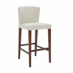 Amazon Brand – Rivet Eli Modern Curved-Back Barstool, 42.1