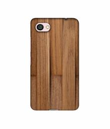 Amazon Brand - Solimo Designer Wooden Art 3D Printed Hard Back Case Mobile Cover for Xiaomi Redmi Y1 Lite