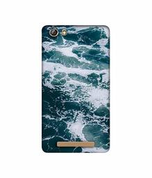 Amazon Brand - Solimo Designer Sea Waves 3D Printed Hard Back Case Mobile Cover for Gionee Marathon M5 lite