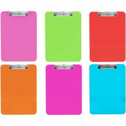 AmazonBasics Klemmbretter Legal Assorted Neon