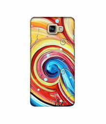 Amazon Brand - Solimo Designer Abstarct Color Mixing 3D Printed Hard Back Case Mobile Cover for Samsung Galaxy A9 Pro