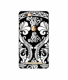 Amazon Brand - Solimo Designer Round White Rangoli 3D Printed Hard Back Case Mobile Cover for Gionee F103 Pro