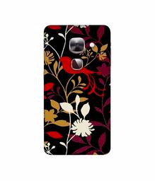 Amazon Brand - Solimo Designer Flower Bunch Pain On Cloth 3D Printed Hard Back Case Mobile Cover for LeEco Le Max 2