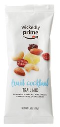 Wickedly Prime Trail Mix, Fruit Cocktail, Snack Pack, 1.5 Ounce