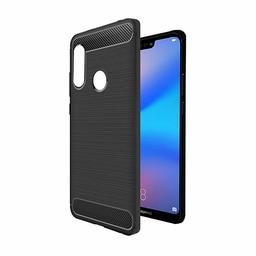 (Renewed) Amazon Brand - Solimo Protective Mobile Cover (Soft & Flexible Back case) for Huawei Nova 3 (Black)