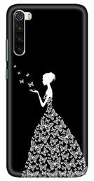 Amazon Brand - Solimo Designer Girl Design 3D Printed Hard Back Case Mobile Cover for Xiaomi Redmi Note 8