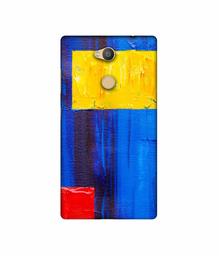 Amazon Brand - Solimo Designer Rectangle On Canvas 3D Printed Hard Back Case Mobile Cover for Sony Xperia L2