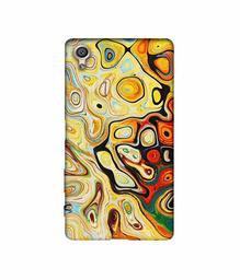 Amazon Brand - Solimo Designer Multicolor Smash Paint 3D Printed Hard Back Case Mobile Cover for Sony Xperia X