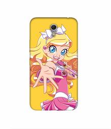 Amazon Brand - Solimo Designer Singing Girl Vector 3D Printed Hard Back Case Mobile Cover for Lenovo ZUK Z1