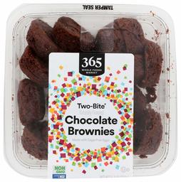 365 EVERYDAY VALUE Two Bite Brownies, 11.3 OZ