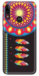 Amazon Brand - Solimo Designer Abstract 3D Printed Hard Back Case Mobile Cover for Motorola Moto E6s / Motorola Moto E6 Plus