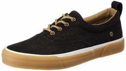 Amazon Brand - Inkast Denim Co. Men's Black Denim Sneakers-11 UK (AZ-IK-021C)