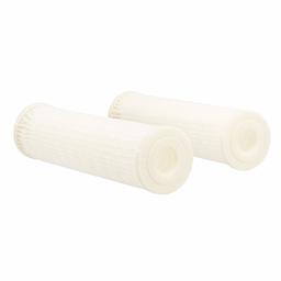 AmazonBasics Standard Duty Pleated Cellulose Water Filter | 16,000 Gallons, Equivalent to Culligan S1A, 2-Pack