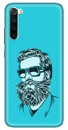 Amazon Brand - Solimo Designer Beard Man 3D Printed Hard Back Case Mobile Cover for Xiaomi Redmi Note 8