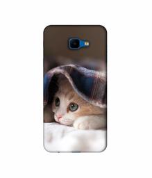 Amazon Brand - Solimo Designer Sleepy Kitten 3D Printed Hard Back Case Mobile Cover for Samsung Galaxy J4 Core