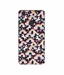 Amazon Brand - Solimo Designer Unicorn Texture 3D Printed Hard Back Case Mobile Cover for Vivo V7 Plus