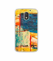 Amazon Brand - Solimo Designer Multicolor Box UV Printed Soft Back Case Mobile Cover for Motorola Moto E3 Power