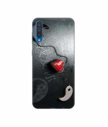 Amazon Brand - Solimo Designer Chinnese Yin and Yang 3D Printed Hard Back Case Mobile Cover for Samsung Galaxy A50