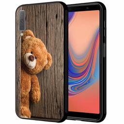 Amazon Brand - Solimo Designer Teddy Bear Printed Hard Back Case Mobile Cover for Samsung Galaxy A7 (2018) (D317)