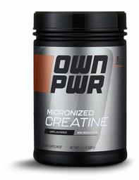 OWN PWR Micronized Creatine Monohydrate Powder, 5G per Serving, Unflavored, 1.1 Pound (100 servings)