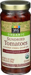 365 Everyday Value, Organic Sundried Tomatoes in Extra Virgin Olive Oil, 8.5 oz