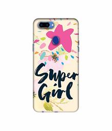 Amazon Brand - Solimo Designer Super Girl 3D Printed Hard Back Case Mobile Cover for Oppo A5