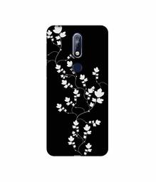 Amazon Brand - Solimo Designer Color Flowers 3D Printed Hard Back Case Mobile Cover for Nokia 7.1