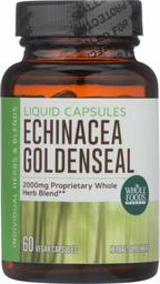 Whole Foods Market, Echinacea/Goldenseal - Liquid Caps, 60 CT